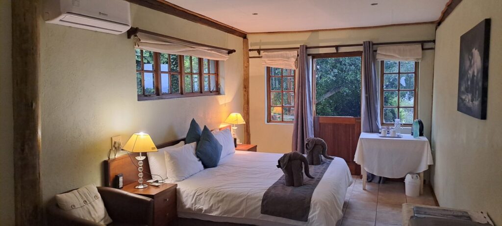 An example of the accommodation at the lodges our shuttle service can take you to